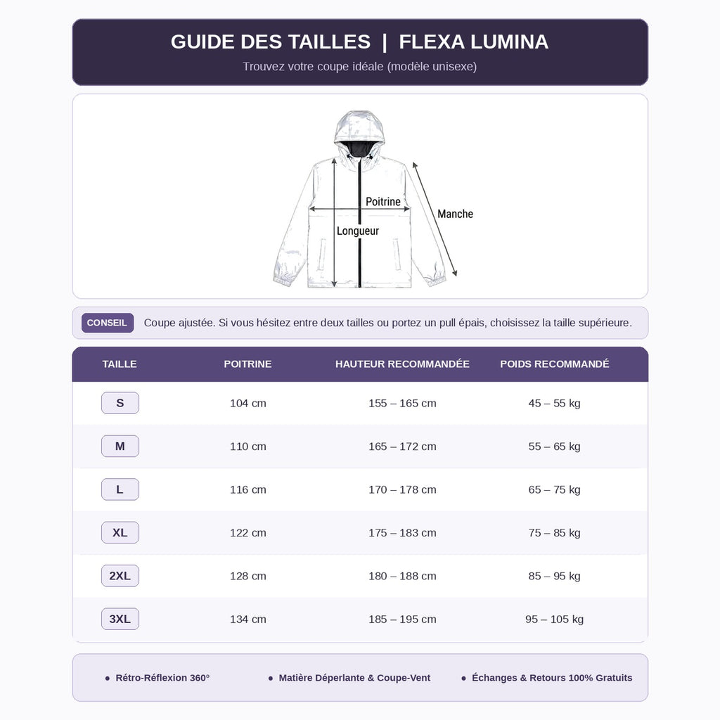 Veste Flexa Lumina